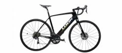 VELO ELECTRIQUE ROUTE - LOOK E-765 OPTIMUM PROTEAM BLACK GLOSSY